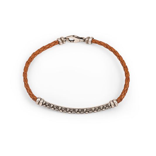 Bracciale Trail Light Brown in Cuoio