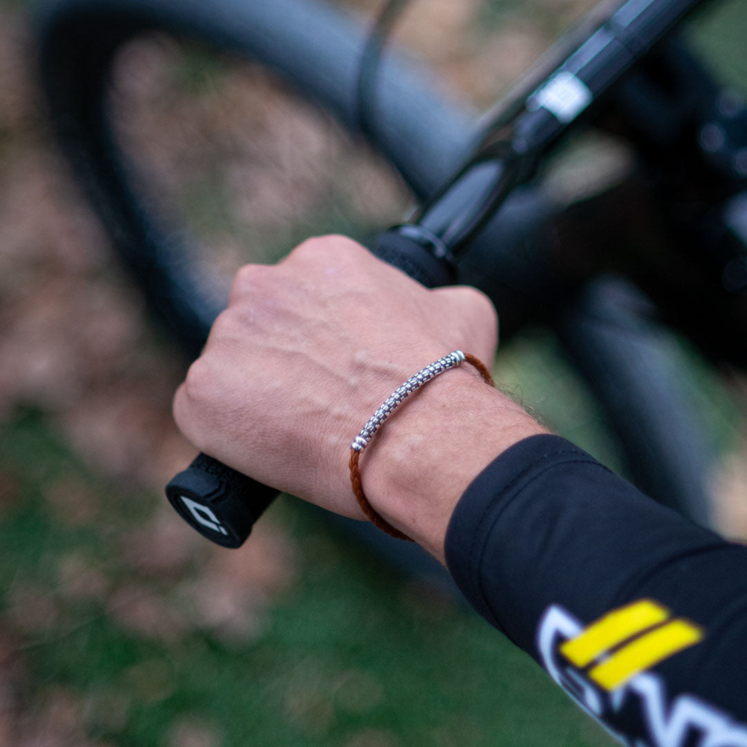 Bracciale Trail Light Brown in Cuoio